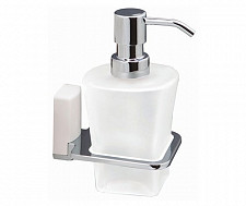 Дозатор жидкого мыла WasserKRAFT Leine (White) К-5099 от Водопад  фото 1