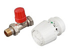 Комплект клапана термостатического 2-труб DANFOSS RTR-N 15 1/2&quot; НР-ВР прямой и термостата RTR 7091