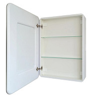 Зеркальный шкаф Континент Elliott 550х800, Led подсветка; сенсорное включение; розетка левый/правый от Водопад  фото 3