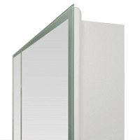 Зеркальный шкаф Континент Reflex 800х800, датчик движения, 2 створки, 2 полки, петли Firmax, пластиковый фасад от Водопад  фото 2