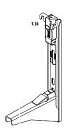 Кронштейн настенный для радиатора KERMI тип 33 ВН 200 (пара)