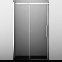 Душевая дверь Wasserkraft Dinkel 58R31 1400х2000, прозрачное стекло, профиль серебро от Водопад  фото 1