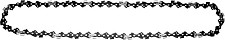 Цепь для бензопил Зубр 70301-35 1 шаг 3/8 паз 1.3 мм 53 звена от Водопад  фото 1