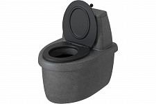 Торфяной туалет Rostok Комфорт 2042.0000.910.000 черный гранит от Водопад  фото 1
