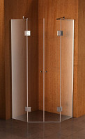 Душевой уголок Avek Berg A2 90х90х190, 2 распашные двери,стекло прозрачное, профиль хром, без поддона от Водопад  фото 1