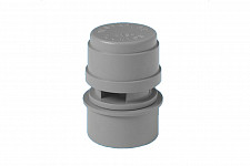 Клапан вакуумный McAlpine MRAA6 канализационный, 32/4 0мм, 1 л/с, серый пластик от Водопад  фото 1