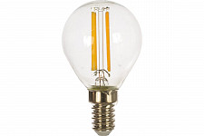 Лампа Gauss Filament Шар 105801111 филаментная, 11W, Е14 от Водопад  фото 1