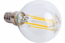 Лампа Gauss Filament Шар 105801211 филаментная, 11W, Е14 от Водопад  фото 3