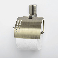 Держатель туалетной бумаги с крышкой WasserKRAFT Exter K-5225 от Водопад  фото 2