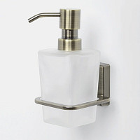 Дозатор для жидкого мыла стеклянный WasserKRAFT Exter K-5299 от Водопад  фото 2