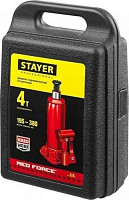 Домкрат Stayer RED FORCE 43160-2-К гидравлический бутылочный в кейсе 2т 181-345 мм от Водопад  фото 4