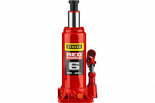 Домкрат Stayer RED FORCE 43160-6 гидравлический бутылочный 6т 216-413 мм от Водопад  фото 1