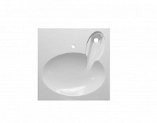 Раковина Estet Lux LEA ФР-00001624 60х60 см на стиральную машину, белая от Водопад  фото 2