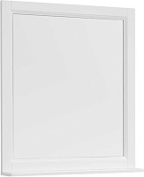 Зеркало Aquanet Бостон М 209676 80 см, цвет белый матовый от Водопад  фото 1