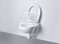 Сиденье для унитаза Grohe Bau Ceramic 39493000 с микролифтом (продажа только с унитазом) от Водопад  фото 3