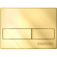 Кнопка смыва Berges Novum L9 040019 золото глянец от Водопад  фото 1