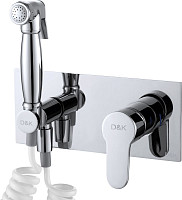 Гигиенический душ D&K Rhein.Marx DA1394501 со смесителем, встраиваемый, хром от Водопад  фото 1
