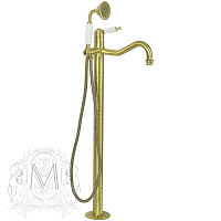Смеситель для ванны с душем Migliore Oxford ML.OXF-6360 DO напольная, золото от Водопад  фото 1