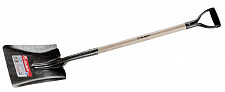 Лопата Зубр Профессионал "Профи-10" 39363_z02 совковая, деревянный черенок, с рукояткой от Водопад  фото 1