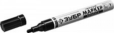 Маркер-краска Зубр МК-750 06325-2 черный, 2-4 мм, круглый наконечник от Водопад  фото 1