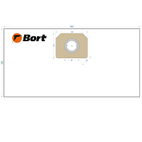 Комплект мешков пылесборных для пылесоса Bort BB-07U 93411430 от Водопад  фото 1