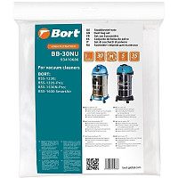 Мешок пылесборный для пылесоса Bort BB-30NU 5 шт (BSS-1230, BSS-1335-Pro, BSS-1530N-Pro, BSS-1630Sma 93410686 от Водопад  фото 1