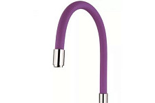 Излив Ledeme L7503-8 гибкий, фиолетовый от Водопад  фото 1