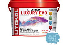 Затирка LITOCHROM LUXURY EVO, цвет LLE 370 небесно-голубой от Водопад  фото 1