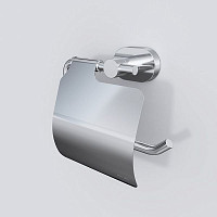 Держатель для туалетной бумаги с крышкой AM.PM Sense L A74341400, хром от Водопад  фото 5