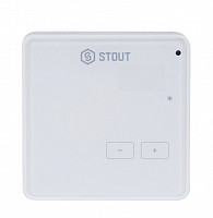 Регулятор Stout STE-0101-008003 R-8z беспроводной комнатный, белый, 230 B от Водопад  фото 1