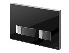 Кнопка смыва Cersanit Movi P-BU-MOV/Blg/Gl, стекло, черная от Водопад  фото 2