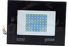 Прожектор Gauss Elementary 613100350P 50W, черный от Водопад  фото 5