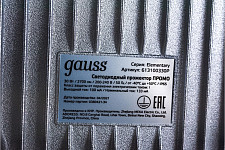 Прожектор Gauss Elementary 613100330P 30W, PROMO черный от Водопад  фото 5