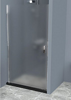 Душевая дверь Belbagno Uno-B-1-80-P-Cr, 800х1900, стекло текстурное, распашная, профиль хром от Водопад  фото 1
