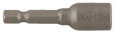 Головка магнитная Makita B-38716 торцевая 8x50мм, 1\4'' для шуруповертов от Водопад  фото 1
