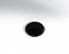 Крышка слива Abber AB0003 черная от Водопад  фото 1