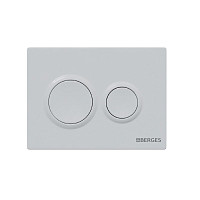 Комплект инсталляции Berges NOVUM525 043239 с белой кнопкой О1, унитазом VENTAS Rimless и сиденьем микролифт от Водопад  фото 5