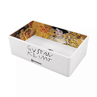 Мойка Omoikiri Mikura 76-Klimt 4993022 760х460, 1 чаша, Natceramic, цвет белый с рисунком картиной Густава Климта от Водопад  фото 1