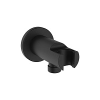 Шланговое подключение Iddis Built-in Shower Accessories 003BL01i62 с держателем для лейки, черный от Водопад  фото 1