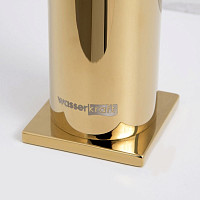 Смеситель для раковины WasserKRAFT Sauer 7103H золото глянцевое от Водопад  фото 4