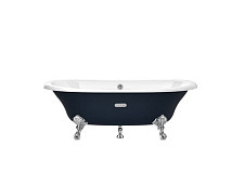 Чугунная ванна Roca Newcast 233650004 170х85 без отверстий для ручек, синяя от Водопад  фото 1