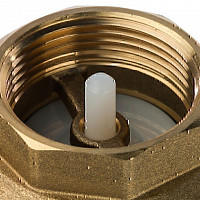 Обратный клапан Stout 1.1/4" ВР с пластиковым седлом, латунь от Водопад  фото 3