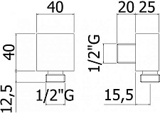 Шланговое подключение Paffoni Level ZACC238NO, черный матовый от Водопад  фото 2