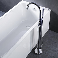 Смеситель для ванны с душем Am.Pm Sense F7514100 напольный, хром от Водопад  фото 2