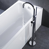 Смеситель для ванны с душем Am.Pm Sense F7514100 напольный, хром от Водопад  фото 3