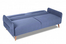 Диван Finsoffa HYGGE, Relax 3 с подушками, серо-голубой от Водопад  фото 5