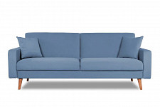 Диван Finsoffa VERDEN, Relax 3 с подушками, серо-голубой от Водопад  фото 1