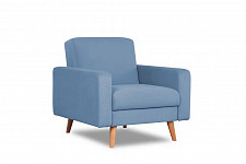 Кресло Finsoffa VERDEN, Relax 1, серо-голубое от Водопад  фото 4
