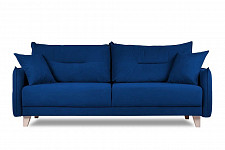 Диван Finsoffa WELLS, Flip-out 3БК с подушками, темно-синий от Водопад  фото 1