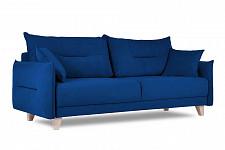 Диван Finsoffa WELLS, Flip-out 3БК с подушками, темно-синий от Водопад  фото 5
